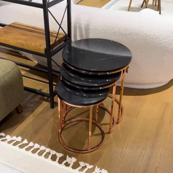 Ferozzi FL-9 Three Coffe Nesting Tables