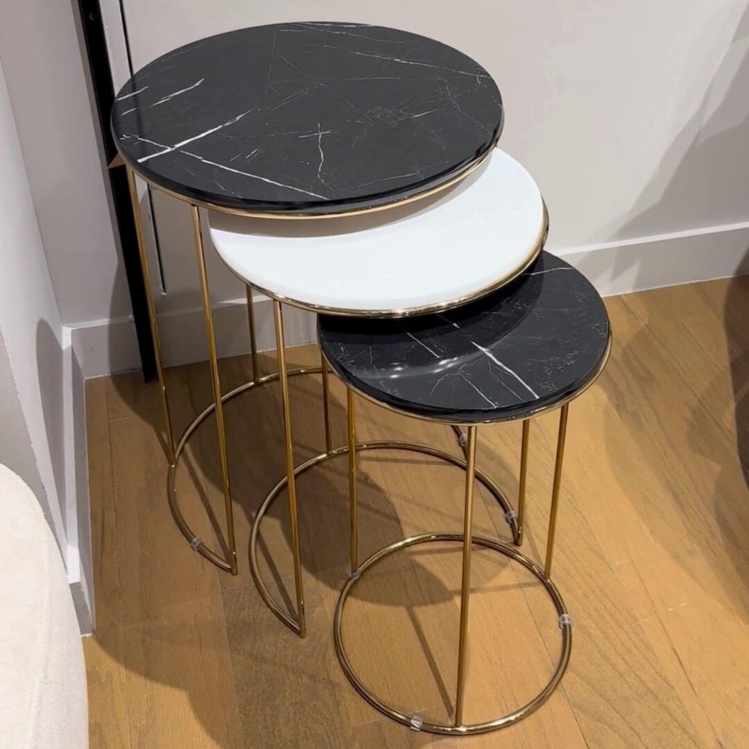 Ferozzi FL-9 Three Coffe Nesting Tables