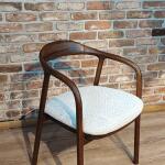 Walnut Oslo Chair Brown