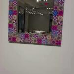 Tile Patterned Glass Mirror  Datca - Rectangle 3
