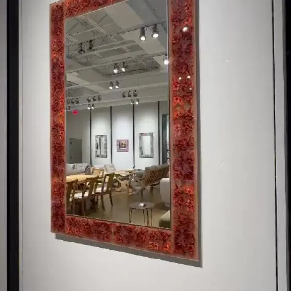 Tile Patterned Glass Mirror  Kurgan - Rectangle 6