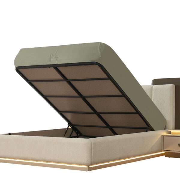 Riva Base and Headboard (With Nightstands)