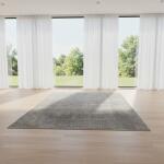 Shadowline Rug – Handmade Charcoal Grey Minimal Carpet