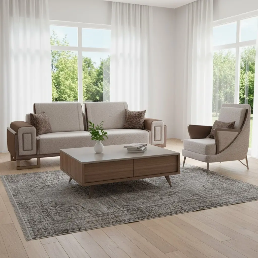 Silver Haze – Distressed Gray Area Rug