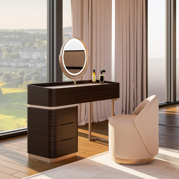 Tawny Dresser (with mirror)