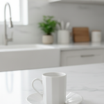 White Turkish Coffee Cup Set 12pc