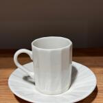 White Turkish Coffee Cup Set 12pc