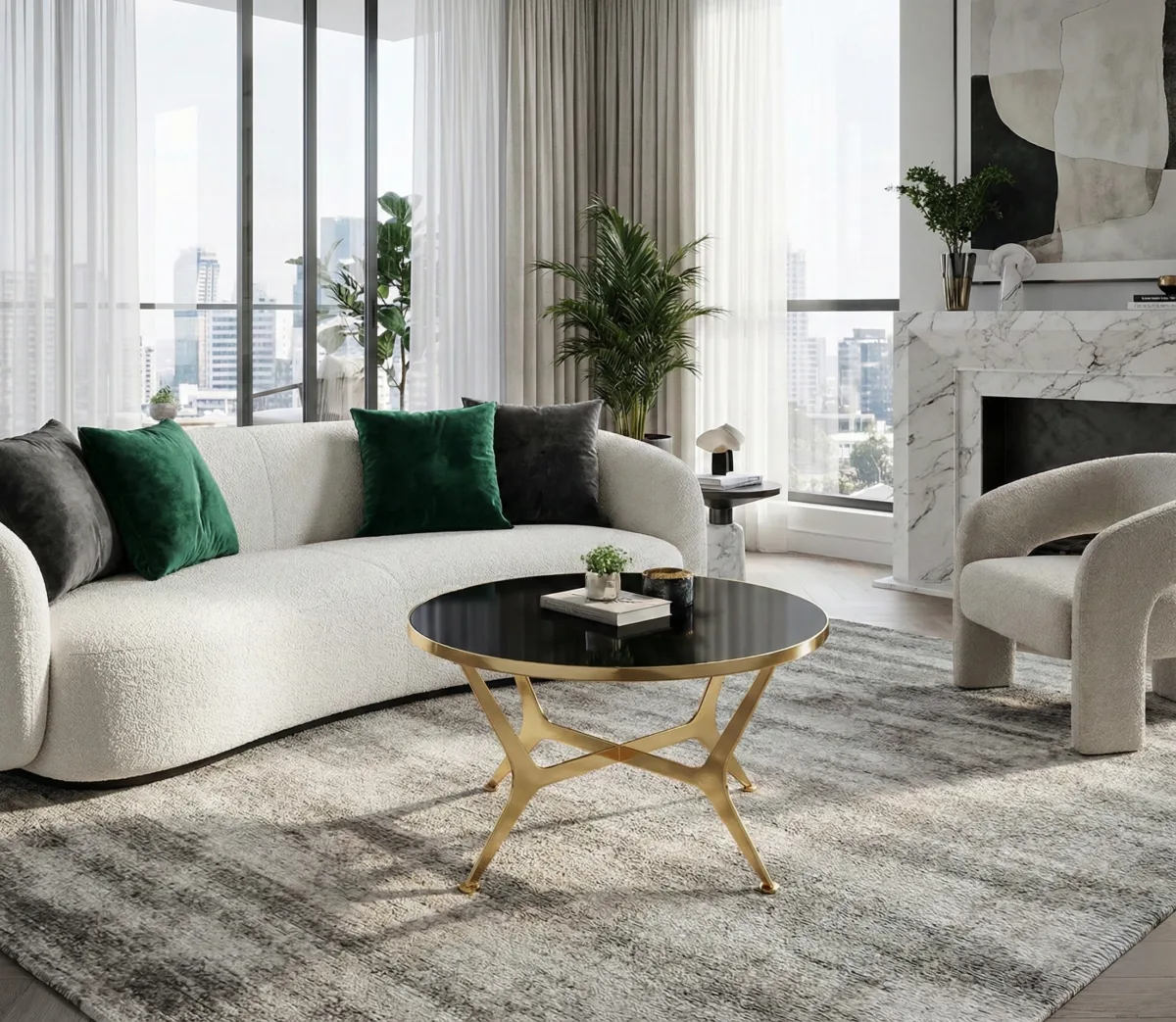 Alpharetta Coffee Table – coffee table detail view 4 | Ferozzi