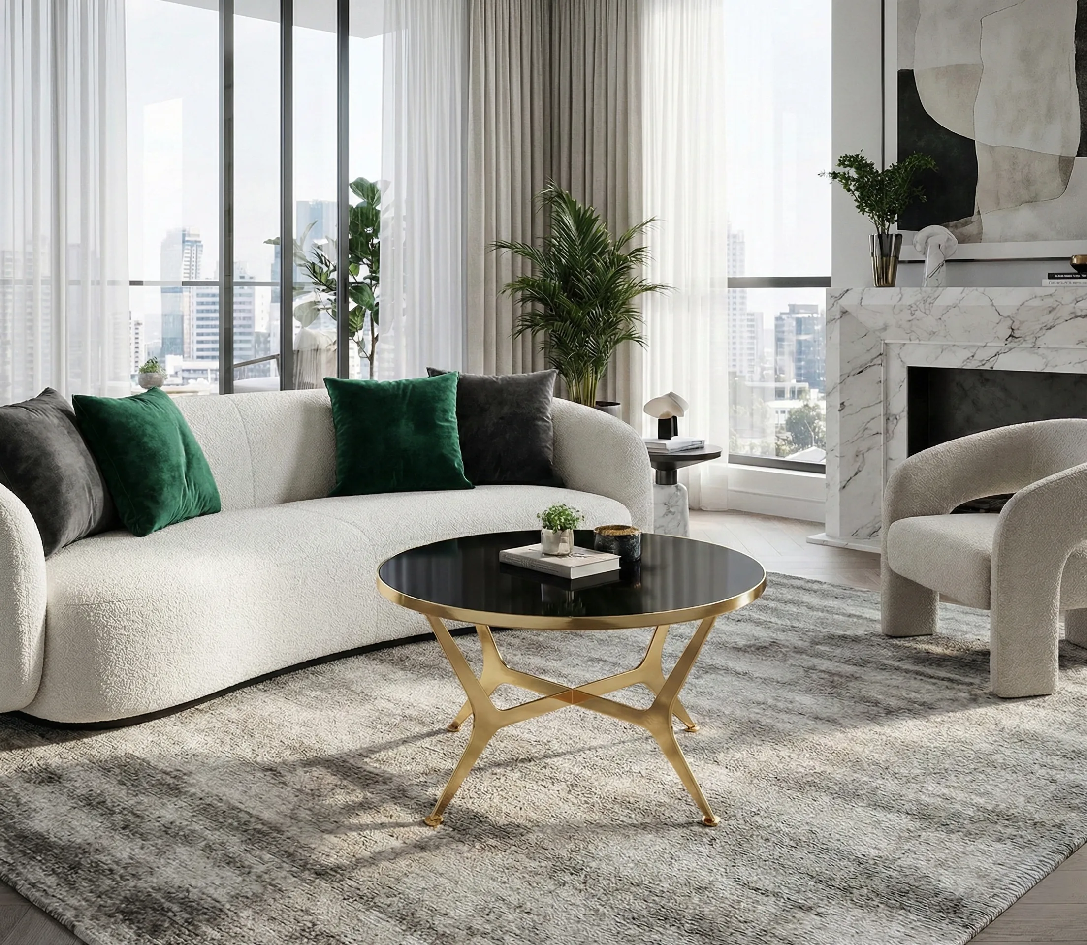 Alpharetta Coffee Table – coffee table detail view 4 | Ferozzi
