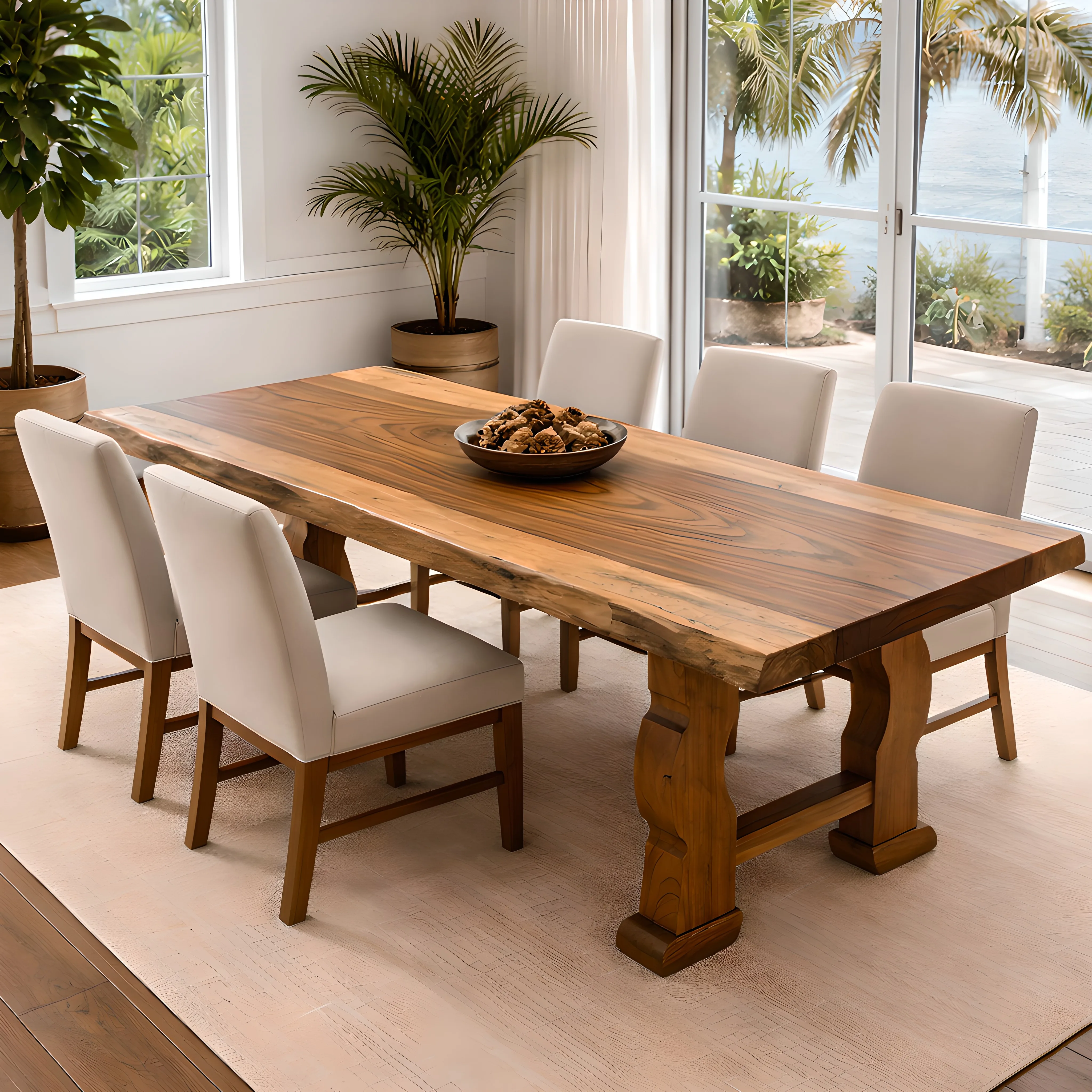 Artisan Flow Mulberry Epoxy Table – epoxy table detail view 3 | Ferozzi