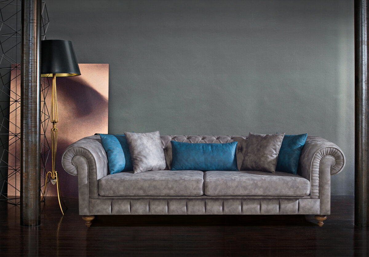 Athens Chesterfield Sofa – sofa detail view 6 | Ferozzi