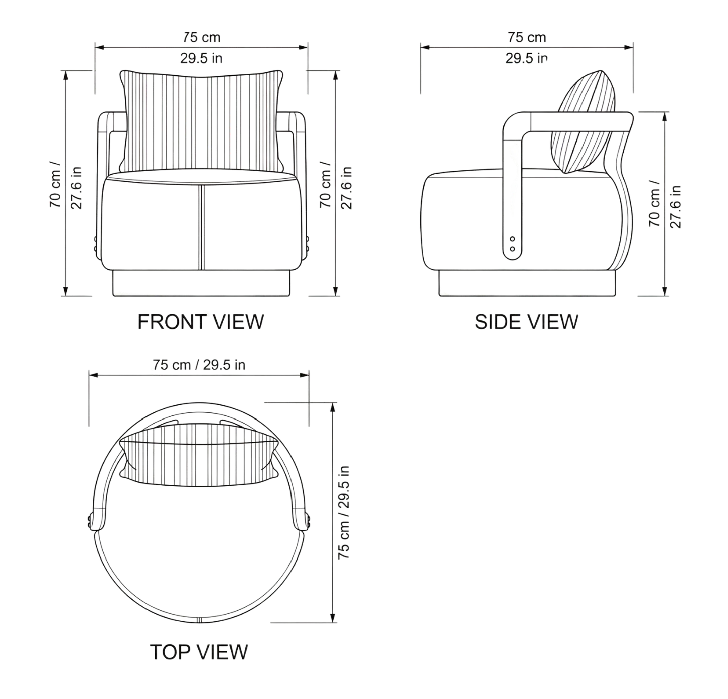 Augusta Pet Friendly Sofa dimensions
