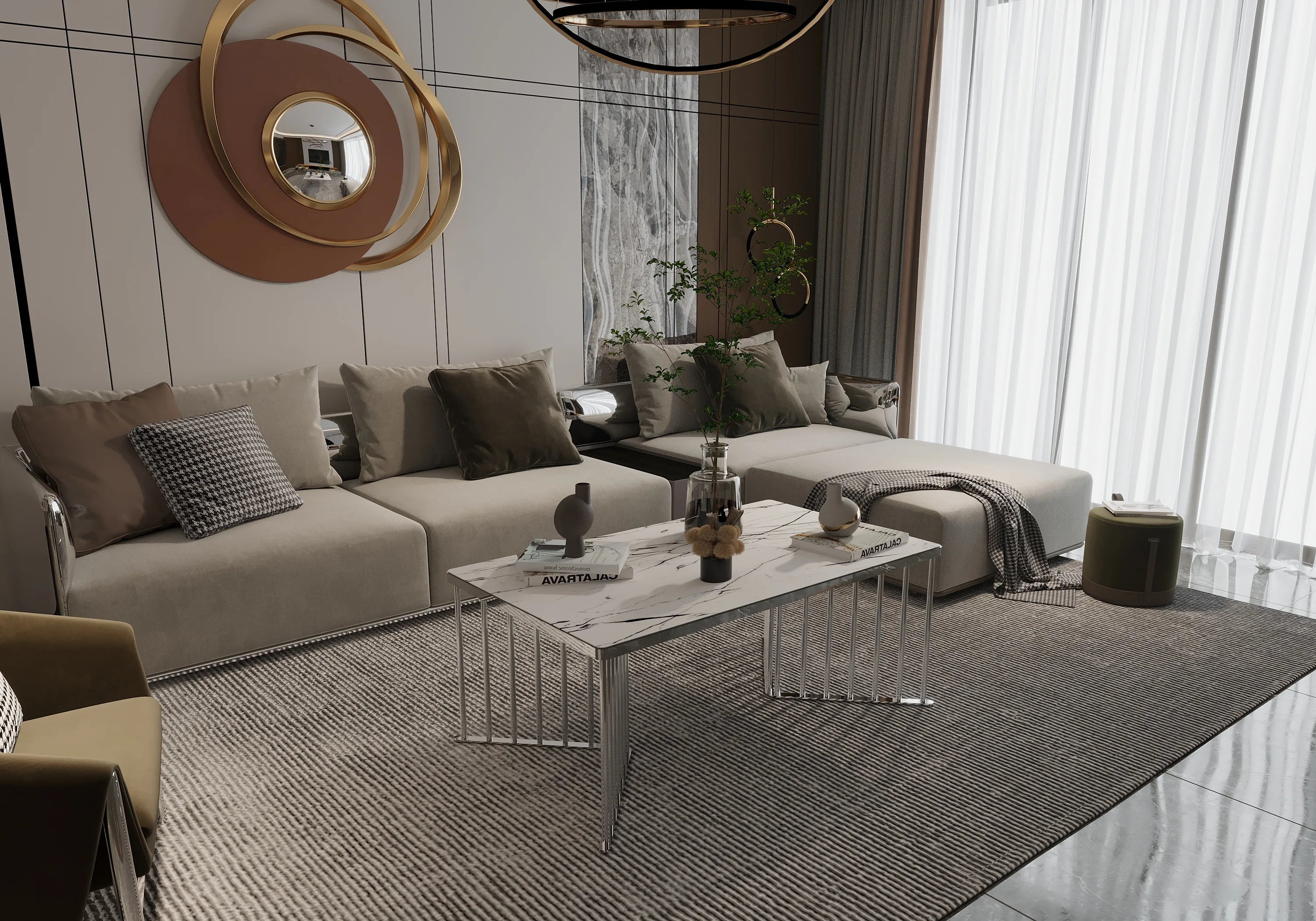 Buford Coffee Table – coffee table detail view 2 | Ferozzi