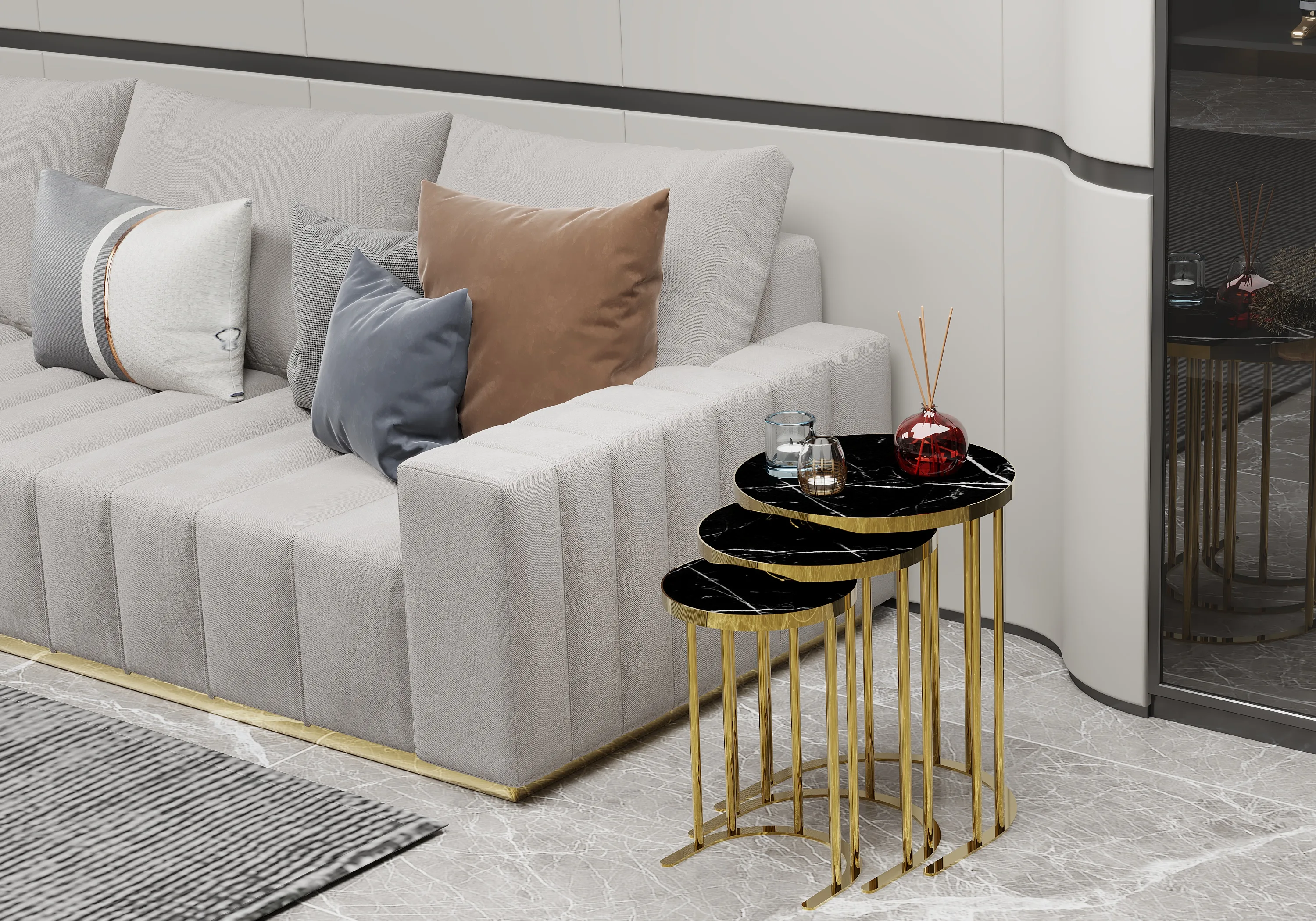 College Park Nesting Side Tables – side table detail view 13 | Ferozzi