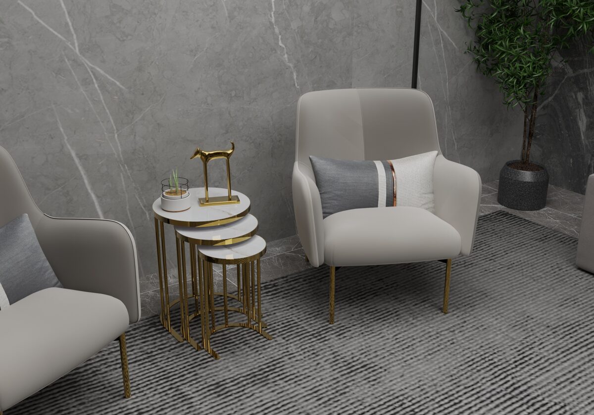 College Park Nesting Side Tables – side table detail view 3 | Ferozzi