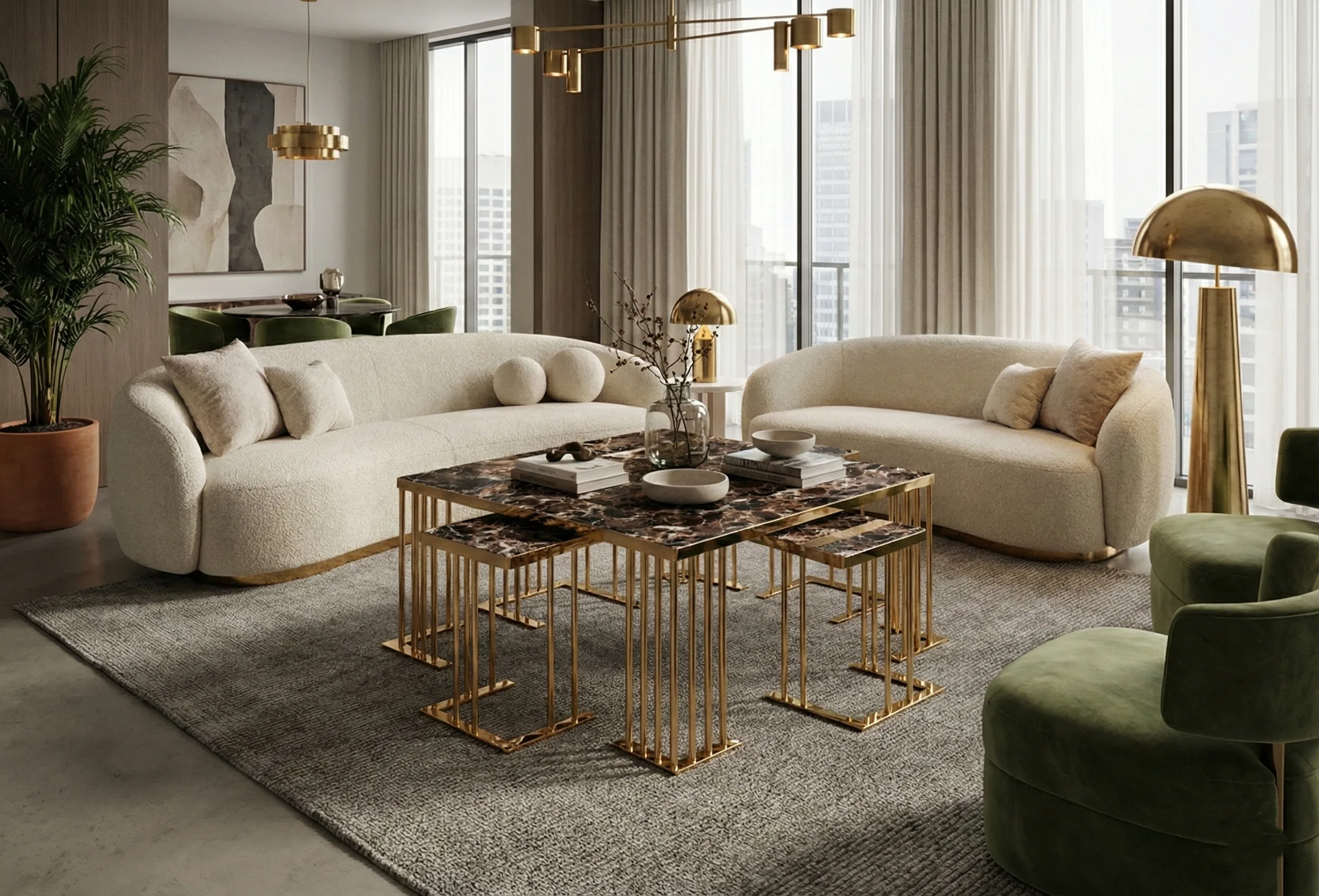 Dunwoody Coffee Table Set – coffee table detail view 11 | Ferozzi
