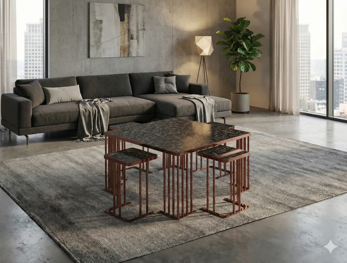 Dunwoody Coffee Table Set – coffee table detail view 15 | Ferozzi