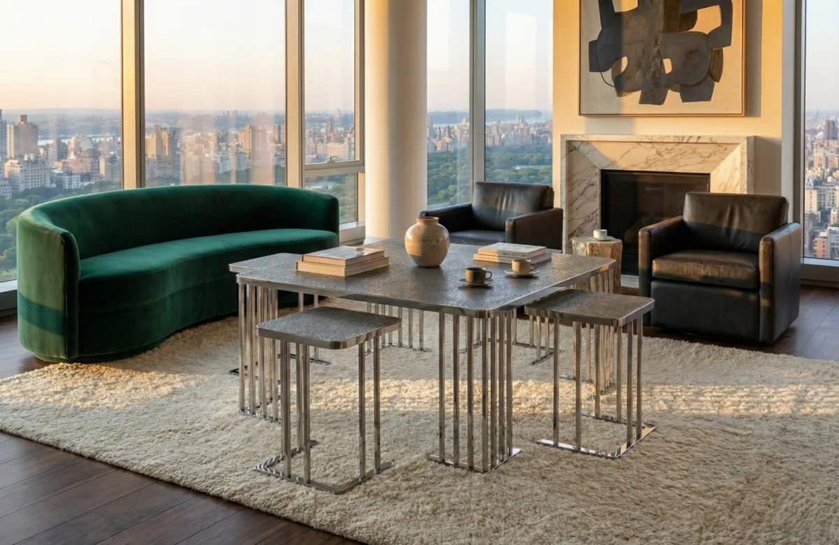 Dunwoody Coffee Table Set – coffee table detail view 5 | Ferozzi