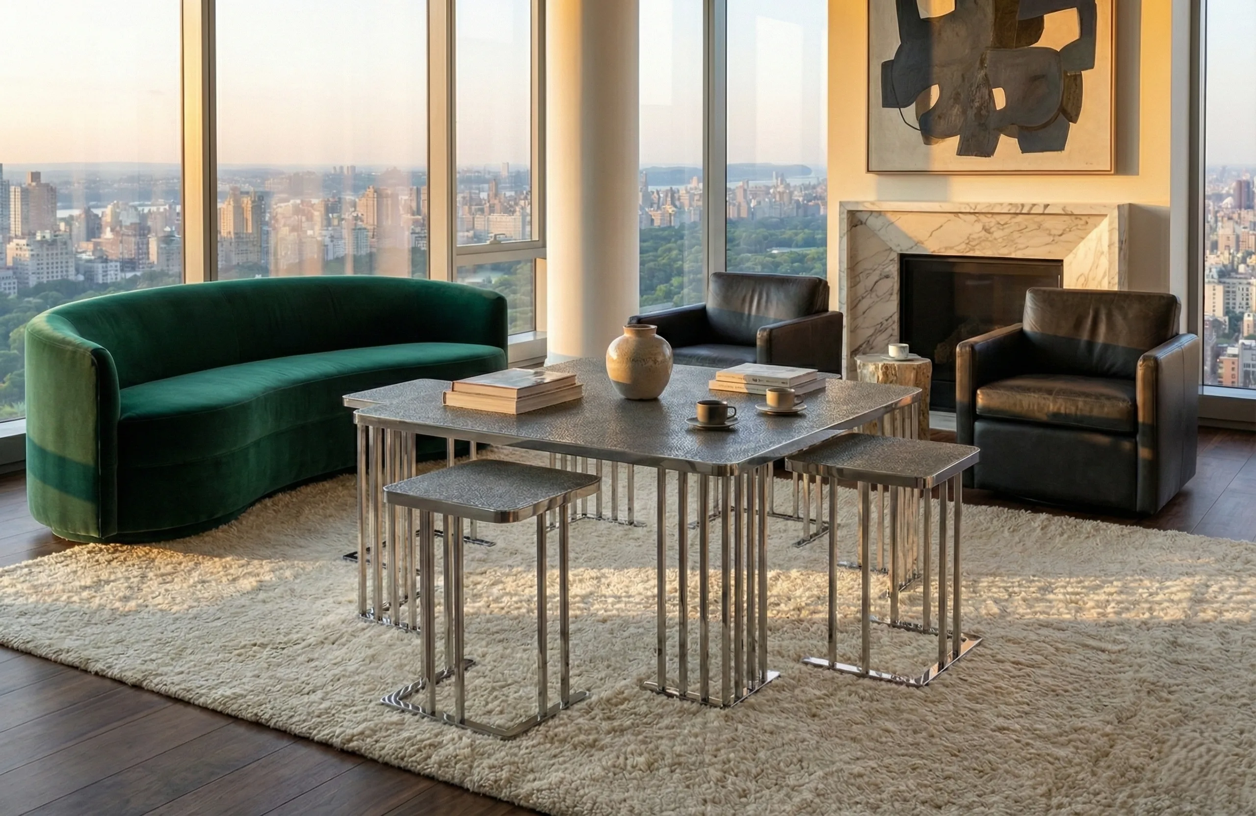 Dunwoody Coffee Table Set – coffee table detail view 5 | Ferozzi