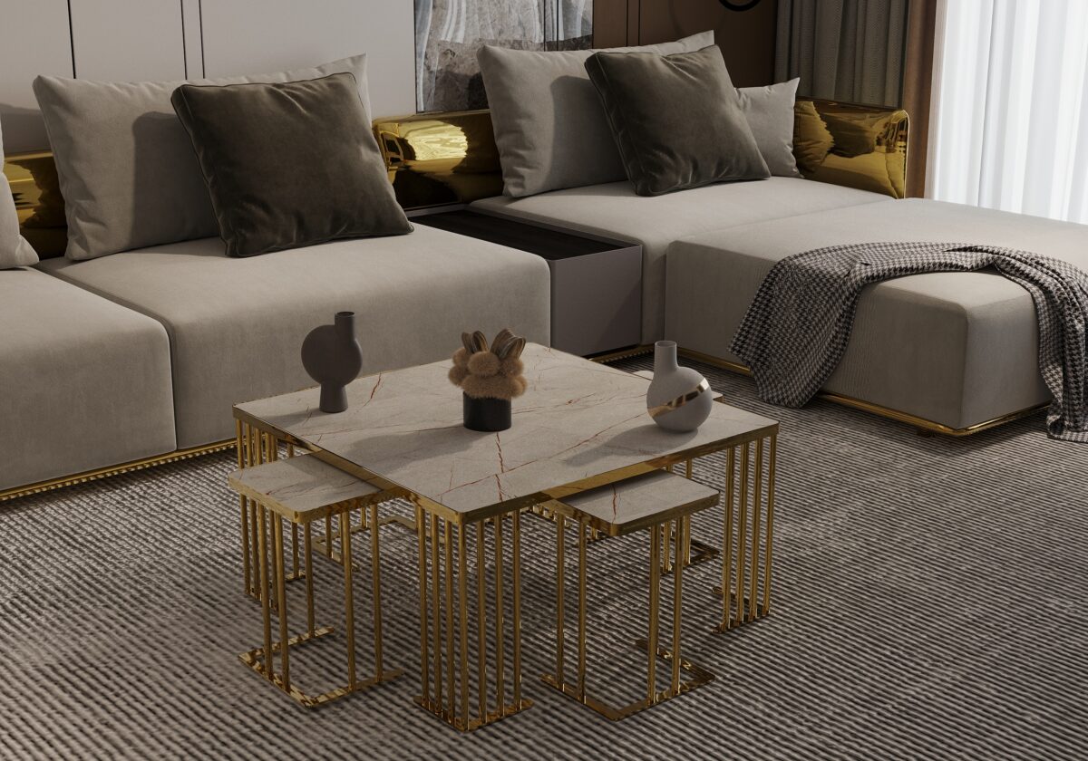 Dunwoody Coffee Table Set – coffee table detail view 17 | Ferozzi