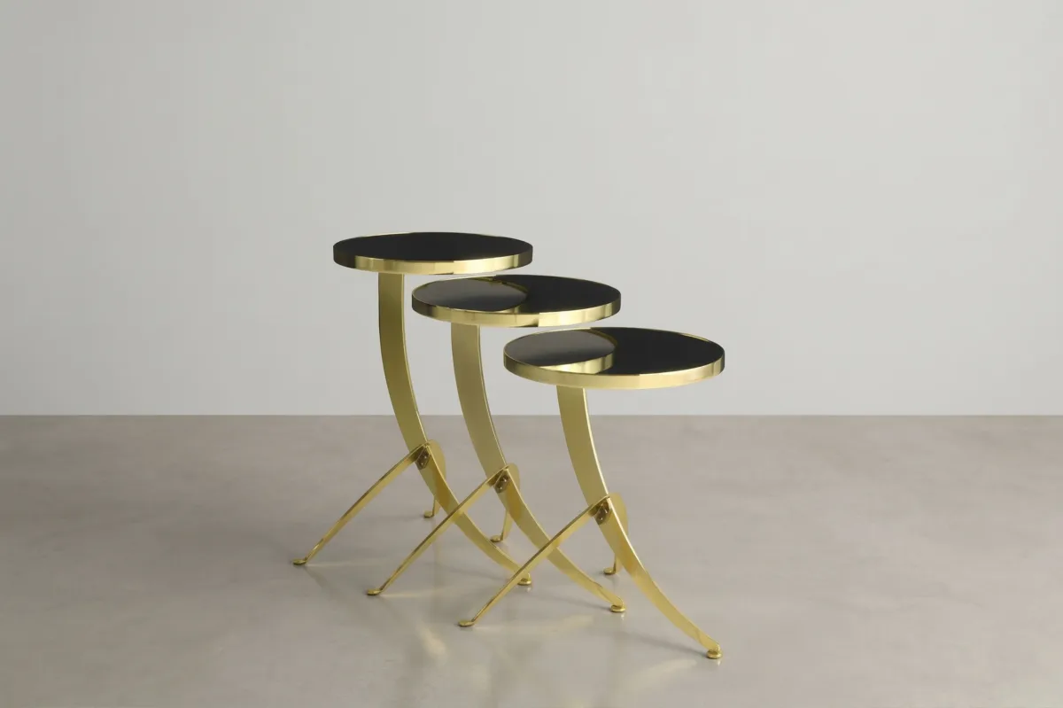 Fairburn Nesting Side Tables – side table detail view 7 | Ferozzi