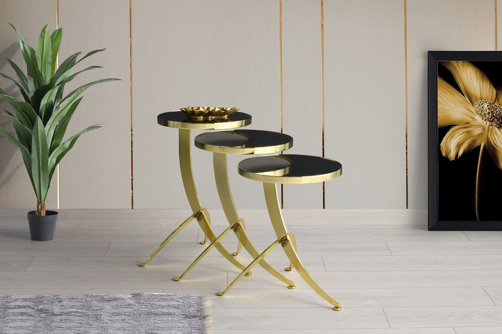 Fairburn Nesting Side Tables – side table detail view 6 | Ferozzi