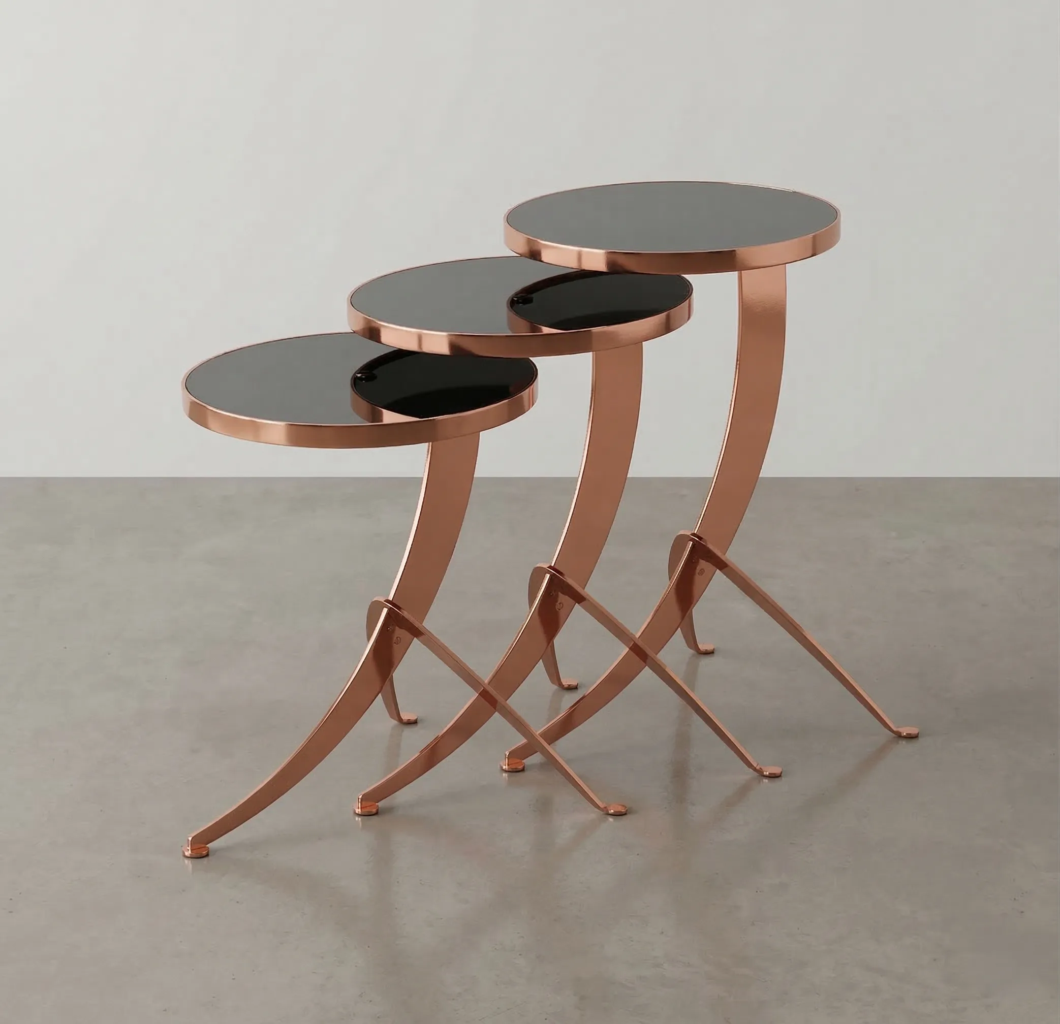 Fairburn Nesting Side Tables – side table detail view 14 | Ferozzi