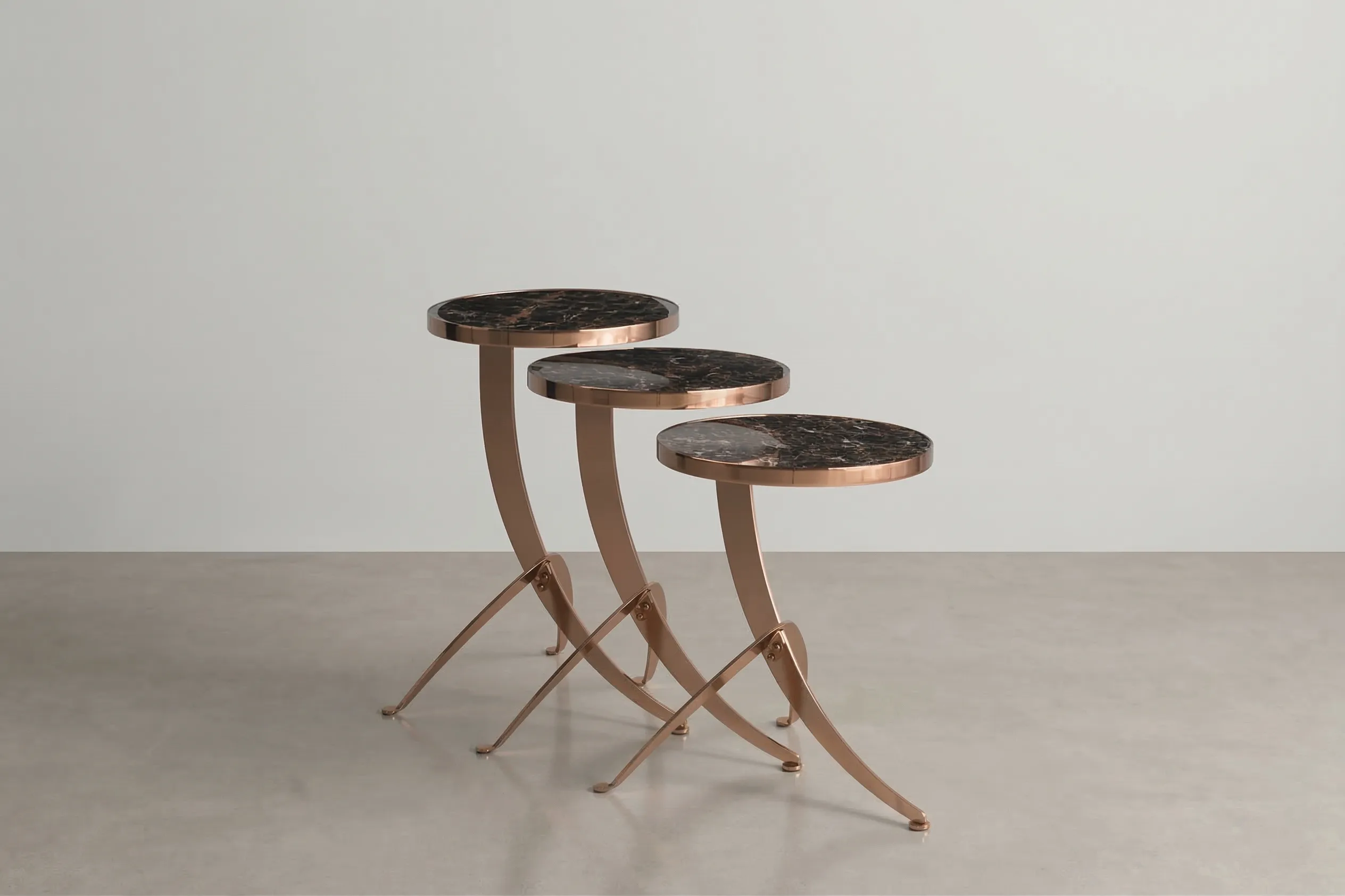 Fairburn Nesting Side Tables – side table detail view 12 | Ferozzi