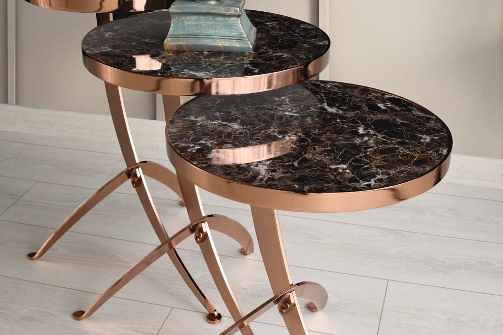 Fairburn Nesting Side Tables – side table detail view 10 | Ferozzi