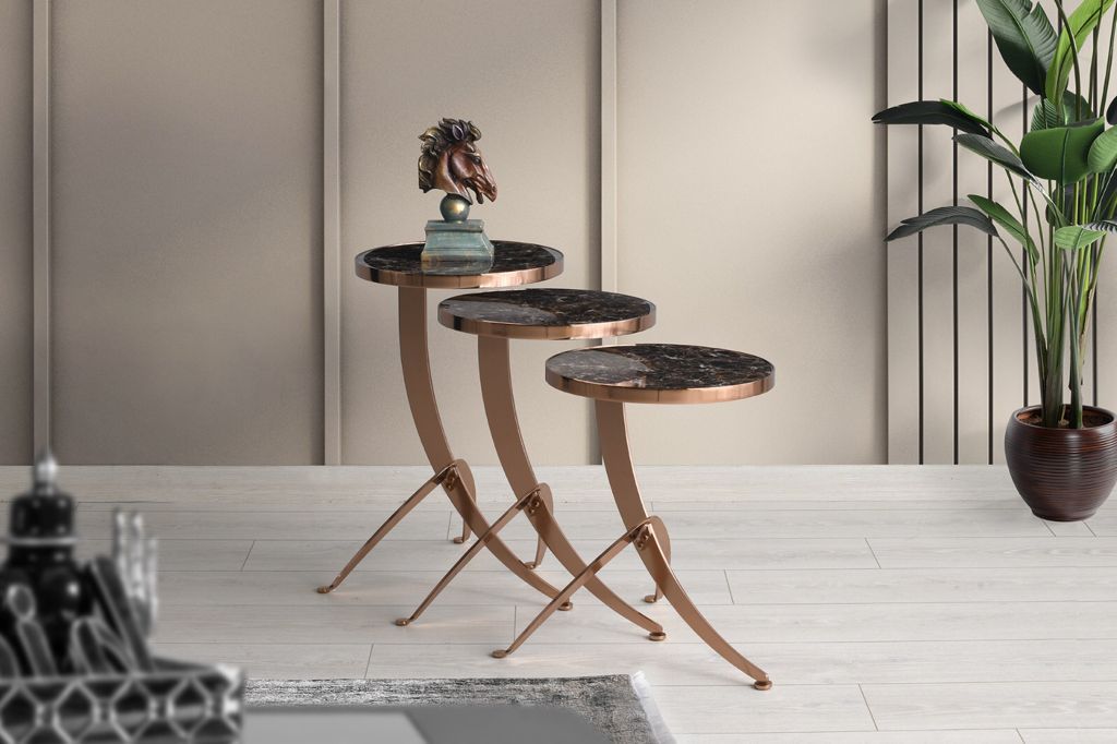 Fairburn Nesting Side Tables – side table detail view 11 | Ferozzi