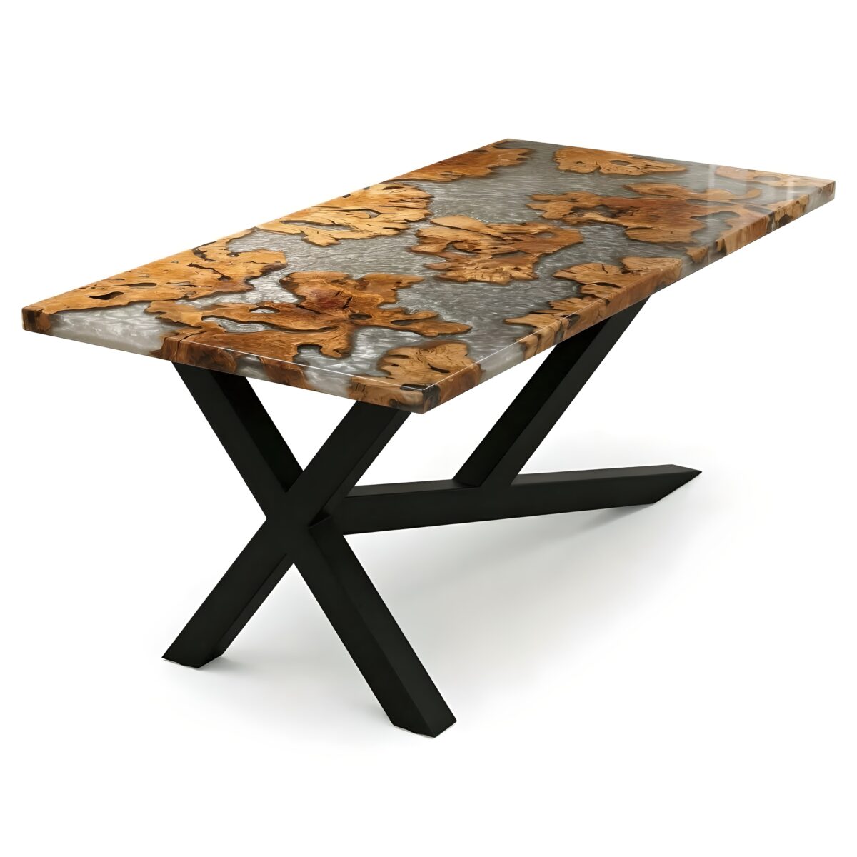 Immortal Olive Epoxy Table – modern epoxy table | Ferozzi furniture store, Atlanta & Alpharetta