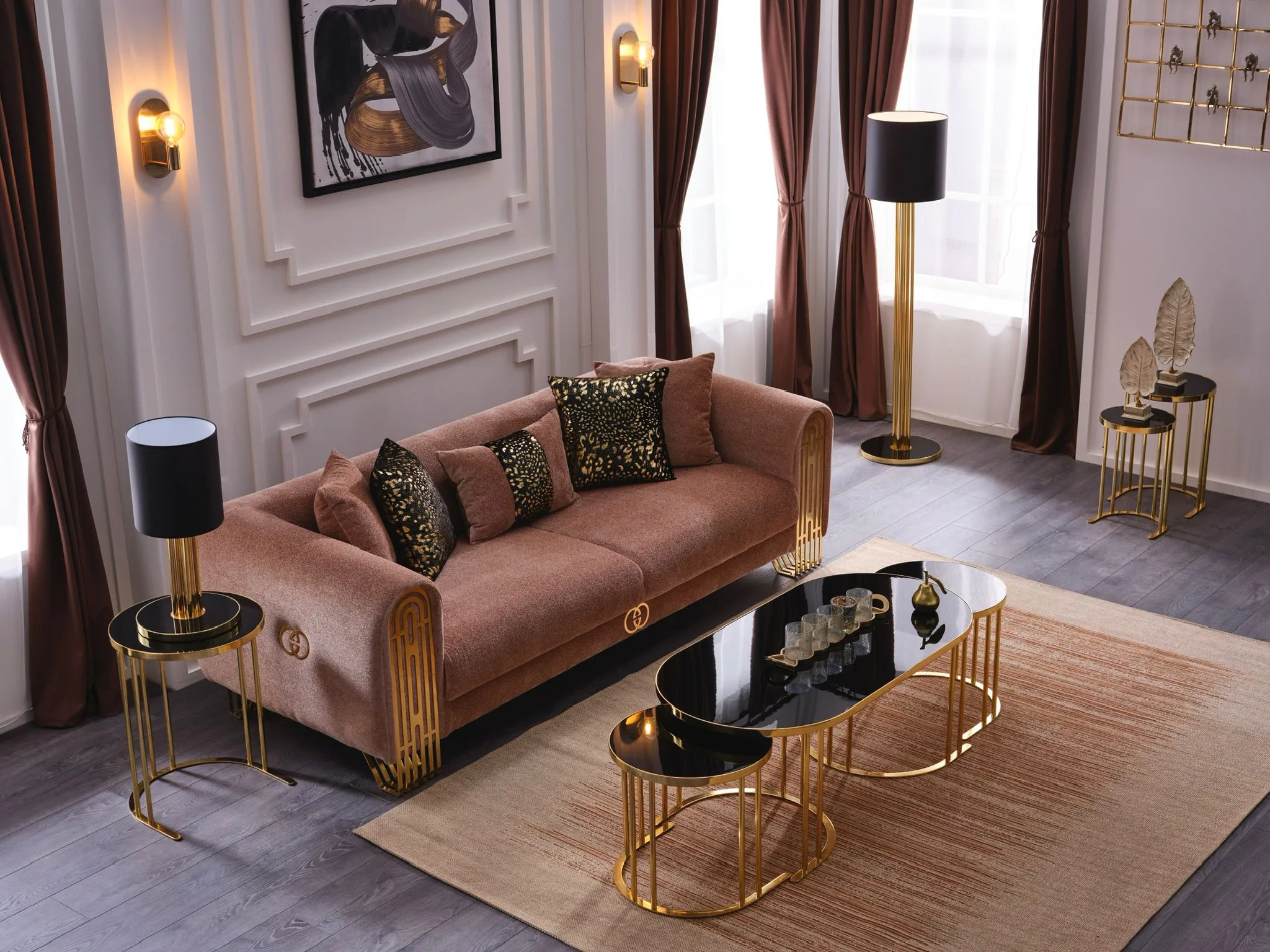 Johns Creek Coffee Table Set – coffee table detail view 3 | Ferozzi
