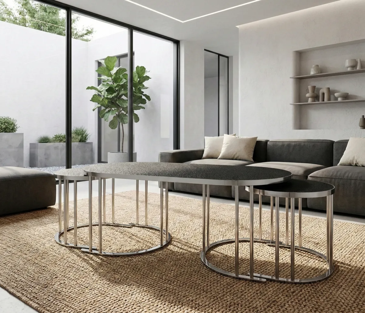 Johns Creek Coffee Table Set – coffee table detail view 11 | Ferozzi