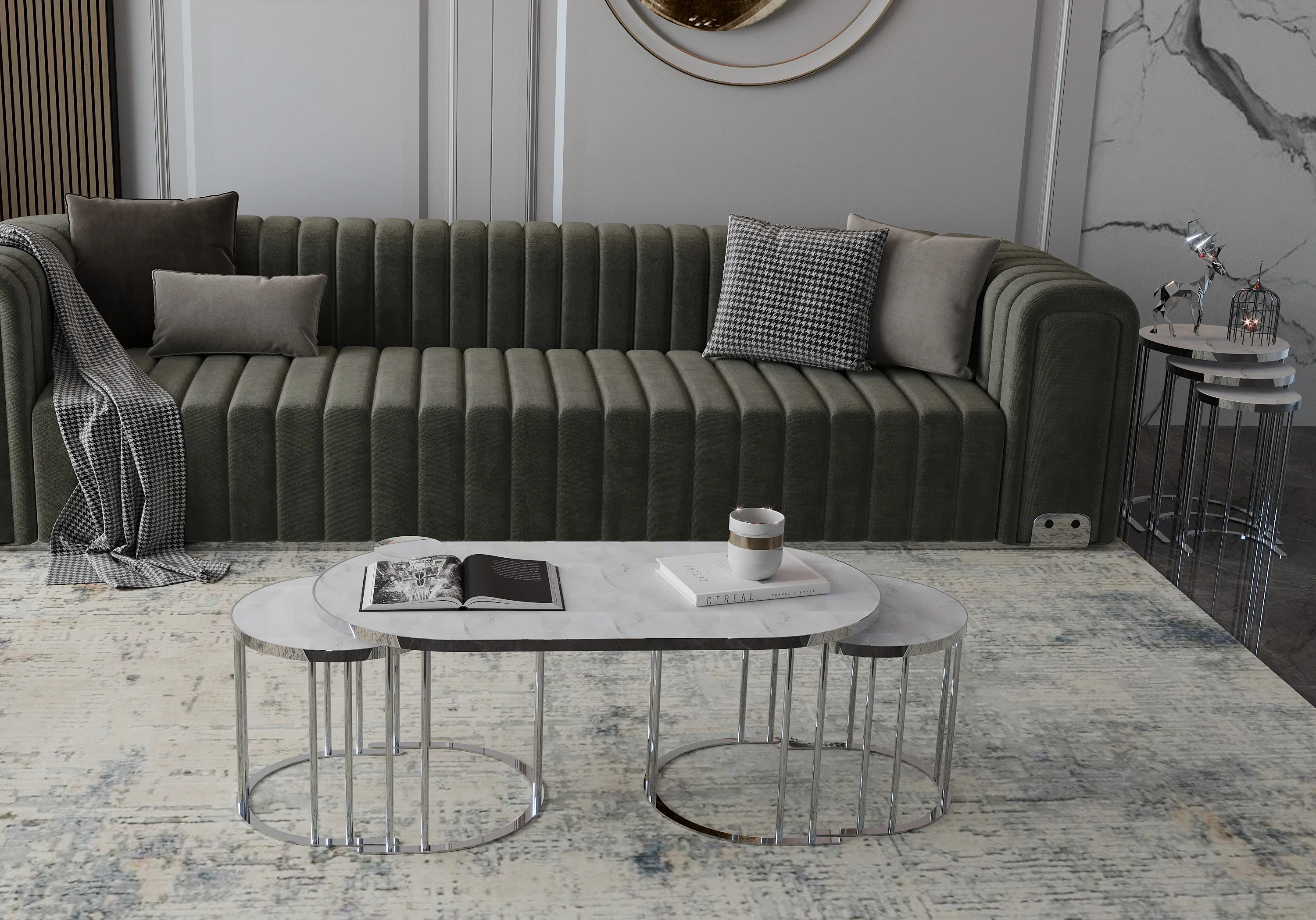 Johns Creek Coffee Table Set – coffee table detail view 12 | Ferozzi