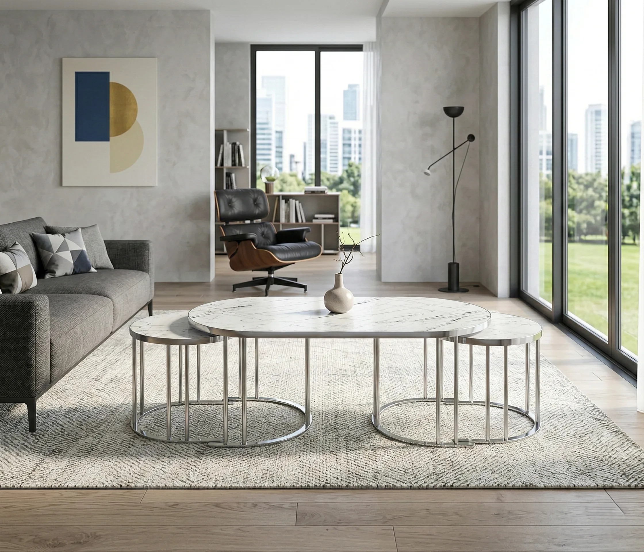 Johns Creek Coffee Table Set – coffee table detail view 22 | Ferozzi