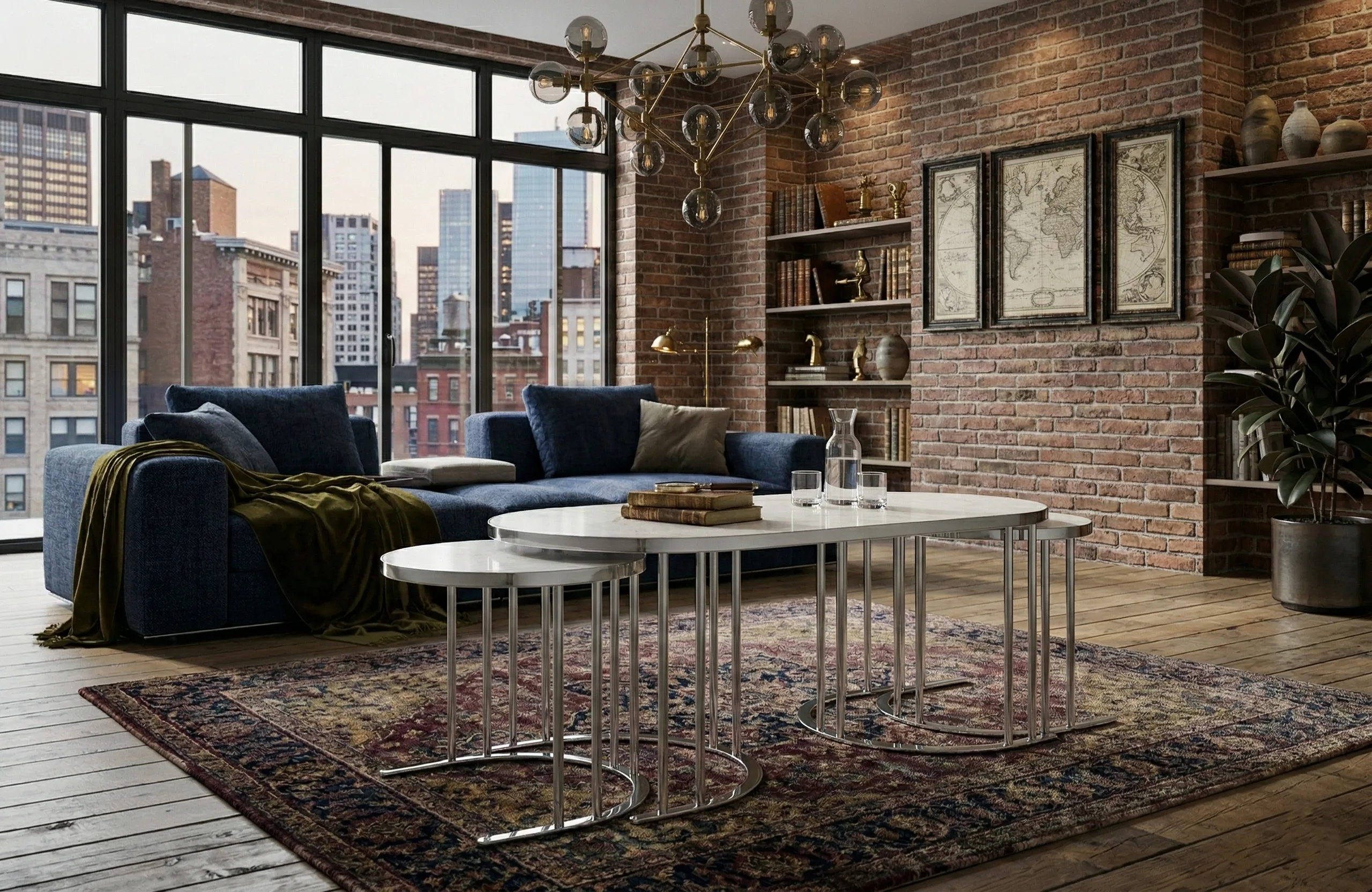 Johns Creek Coffee Table Set – coffee table detail view 18 | Ferozzi