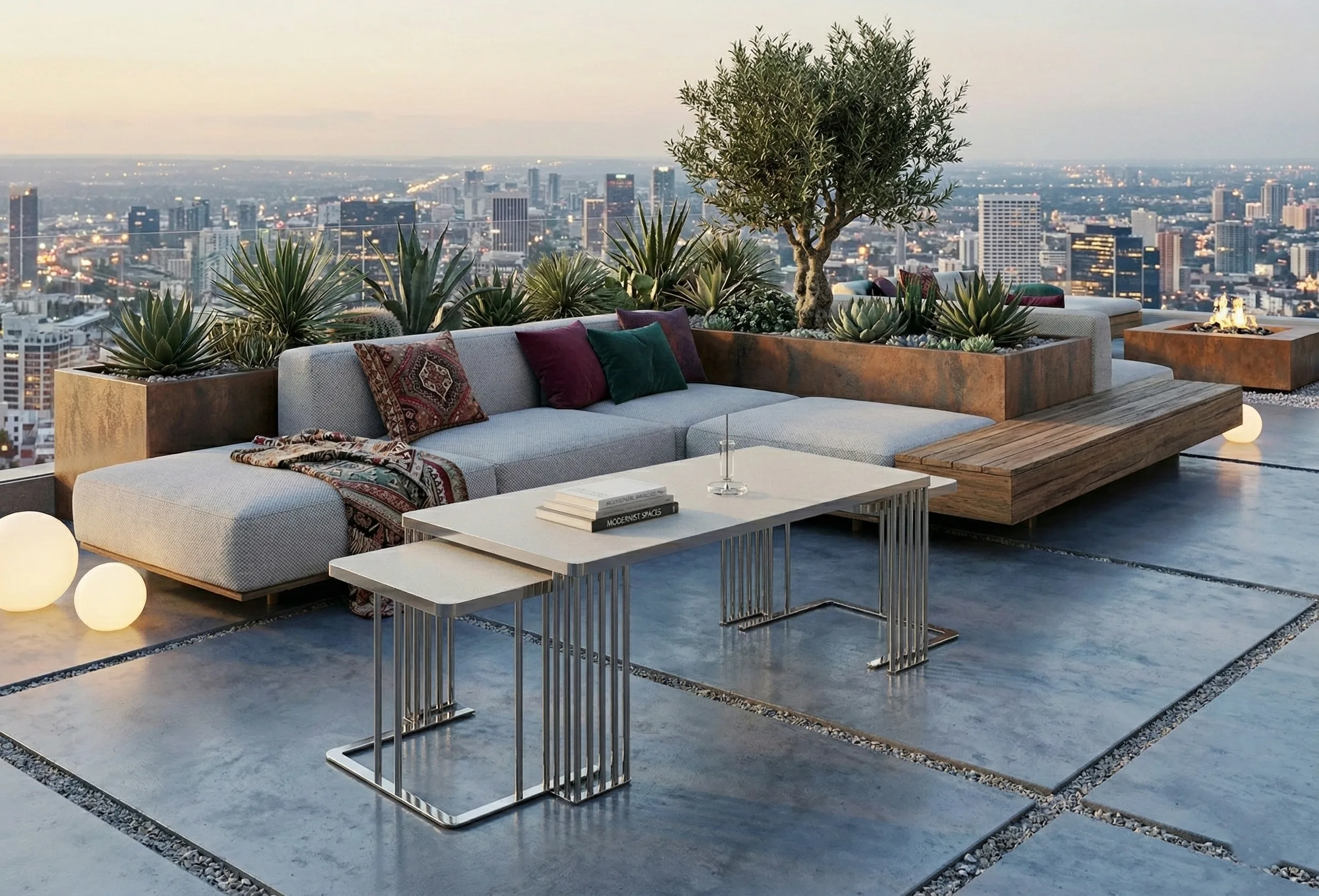 Milton Coffee Table Set – coffee table detail view 6 | Ferozzi