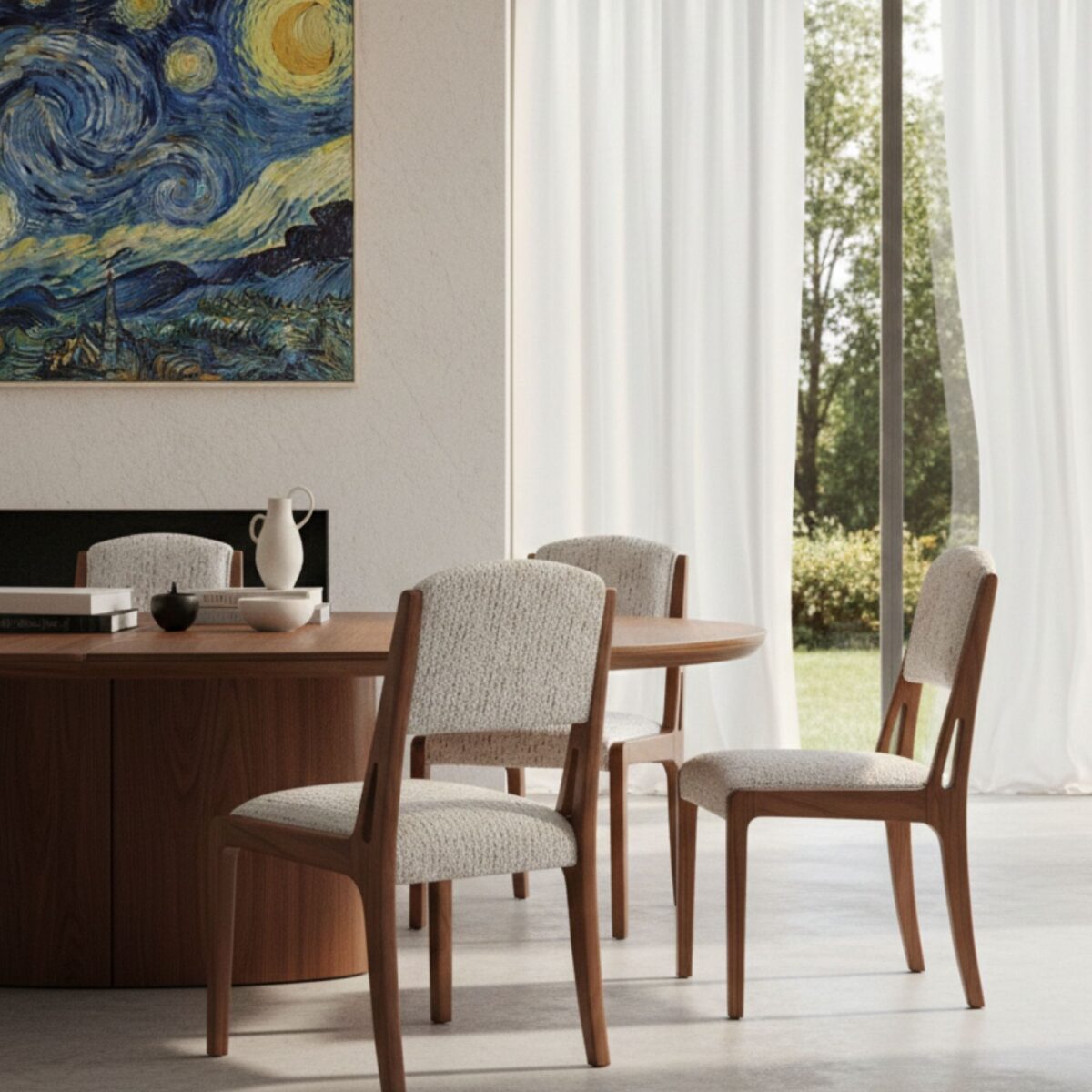 Mira Modern Dining Chair – chair detail view 10 | Ferozzi