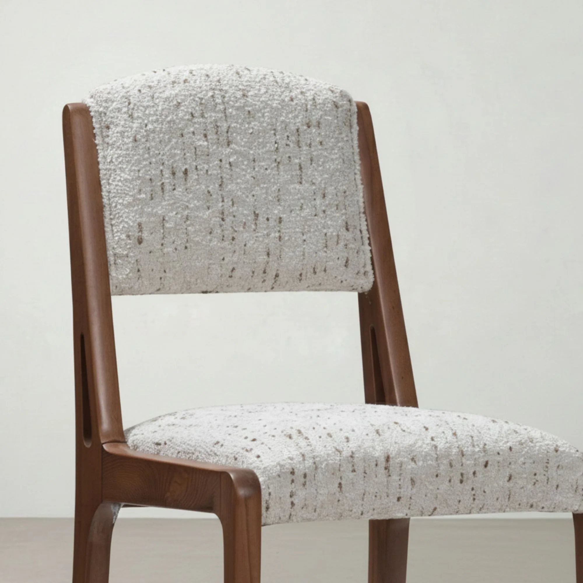 Mira Modern Dining Chair – chair detail view 2 | Ferozzi