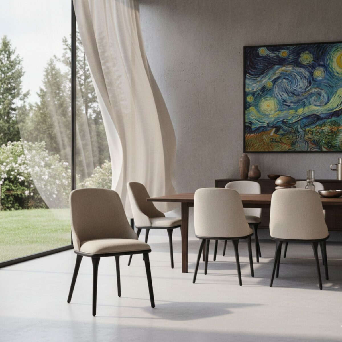 Berlin Modern Dining Chair – chair detail view 5 | Ferozzi