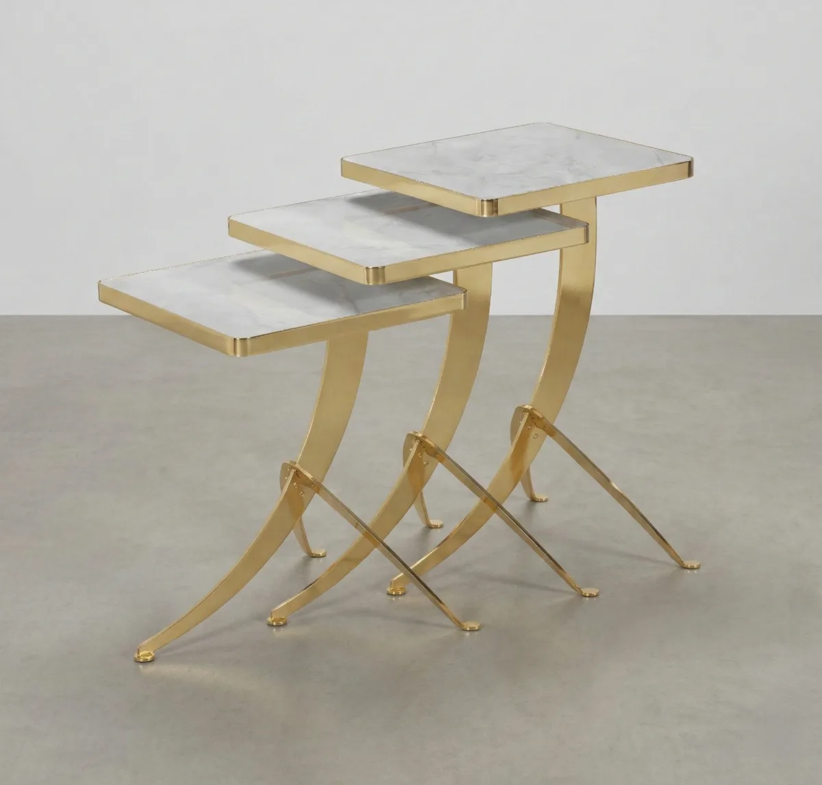 Palmetto Nesting Side Tables – modern side table | Ferozzi furniture store, Atlanta & Alpharetta