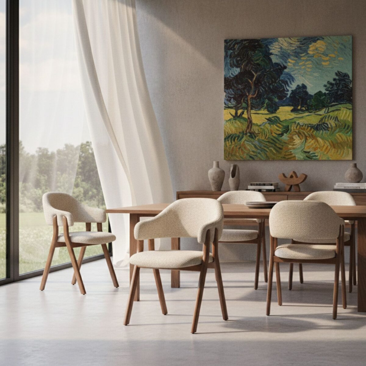 Pi Modern Dining Chair – chair detail view 8 | Ferozzi