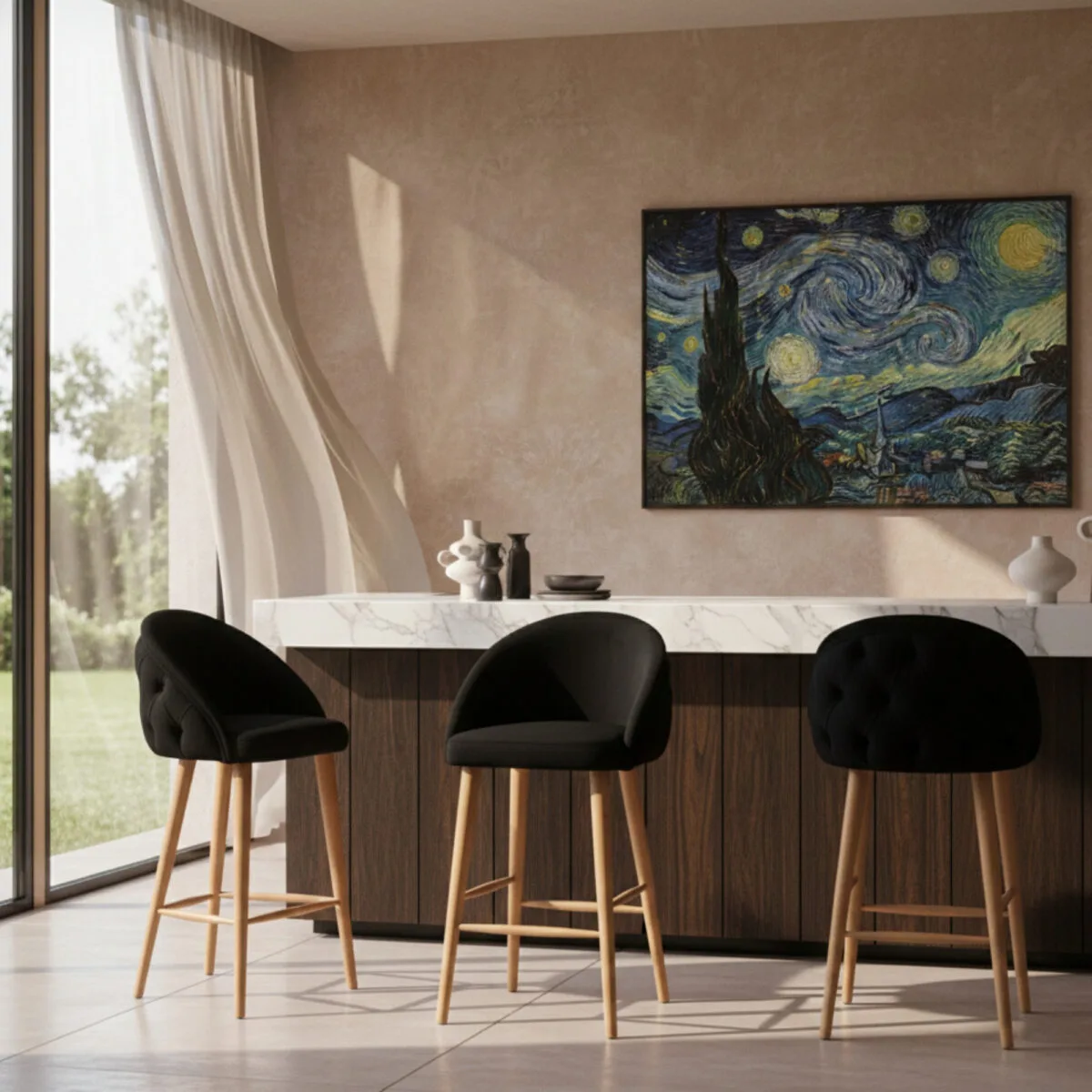 Rita Counter Stool – bar stool detail view 6 | Ferozzi