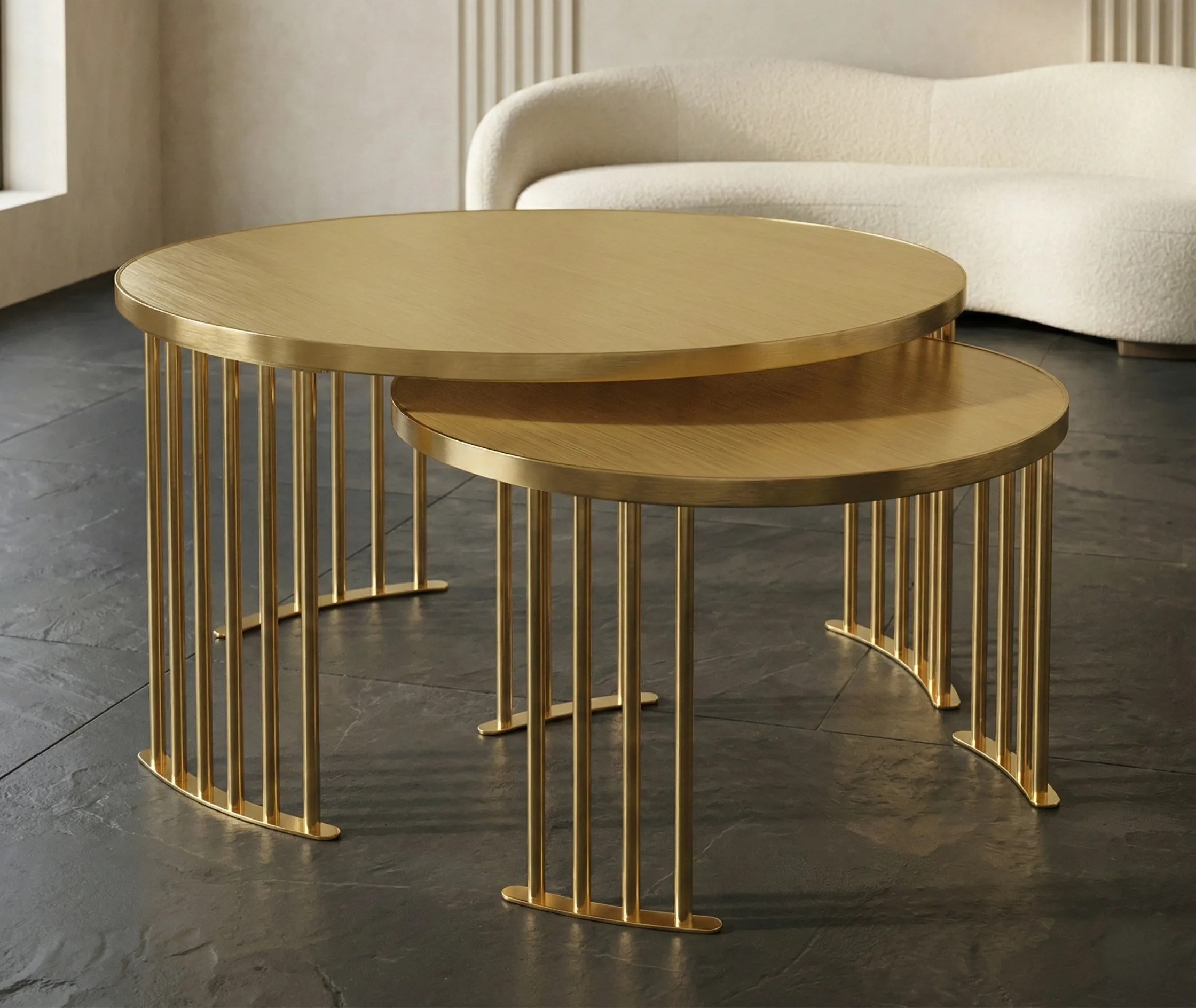 Roswell Coffee Table Set – coffee table detail view 11 | Ferozzi