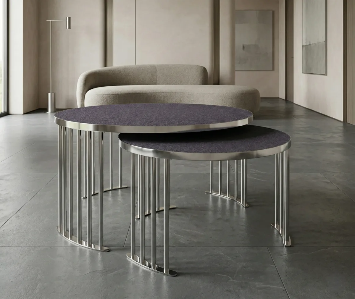 Roswell Coffee Table Set – coffee table detail view 30 | Ferozzi