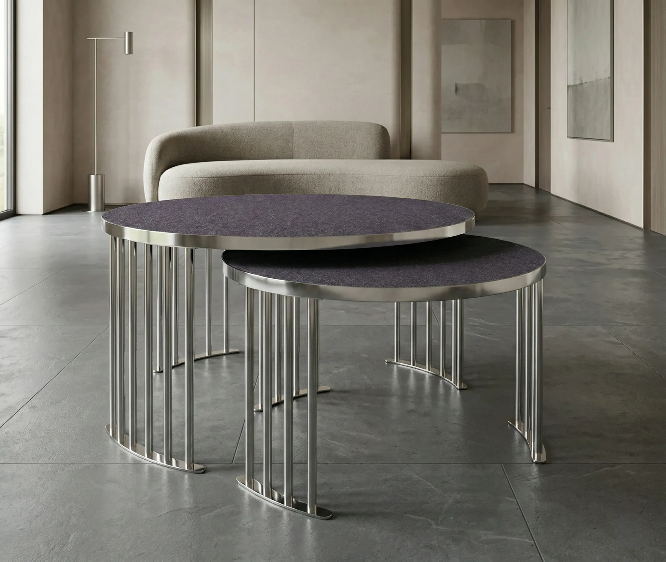Roswell Coffee Table Set – coffee table detail view 30 | Ferozzi