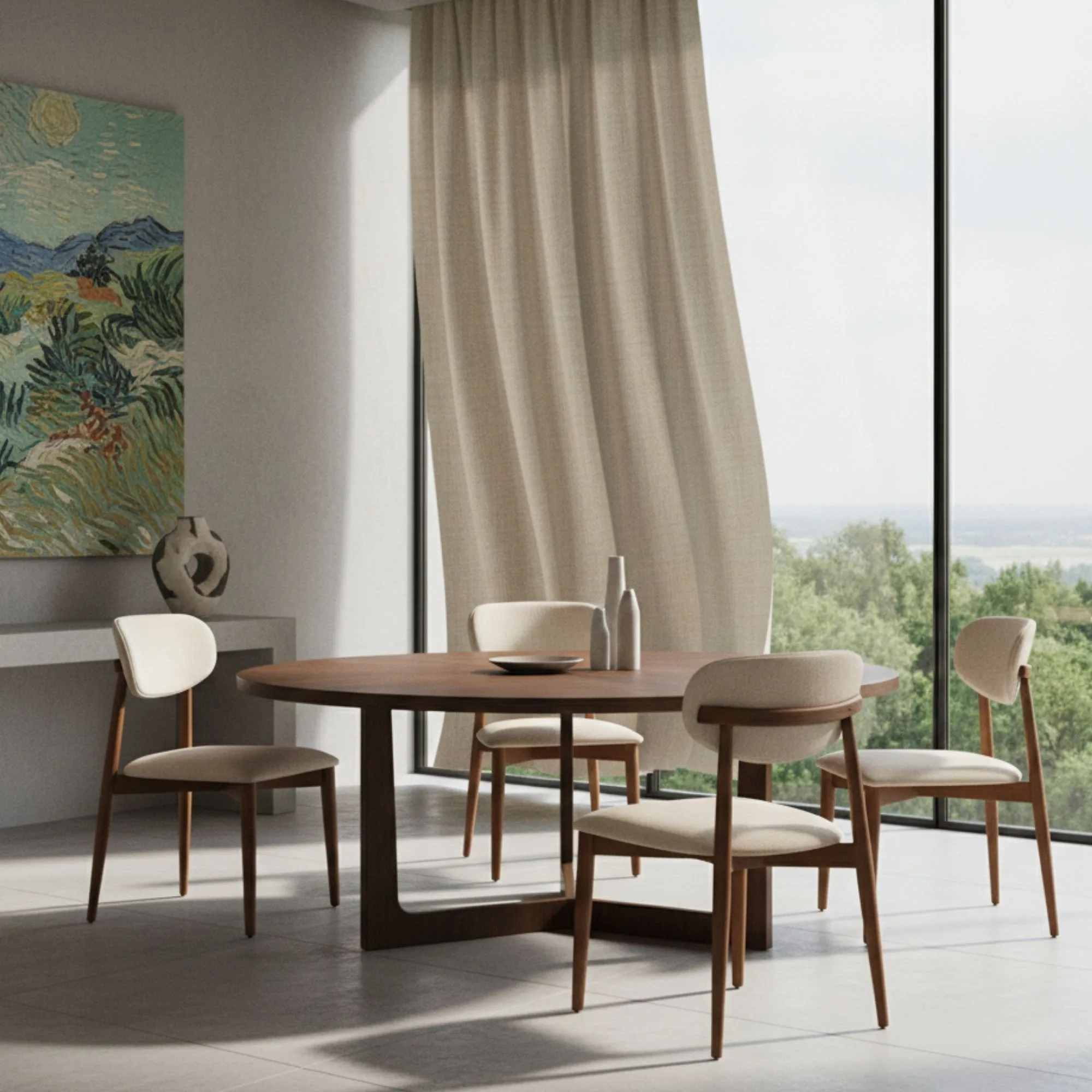 Salda Modern Dining Chair – chair detail view 5 | Ferozzi