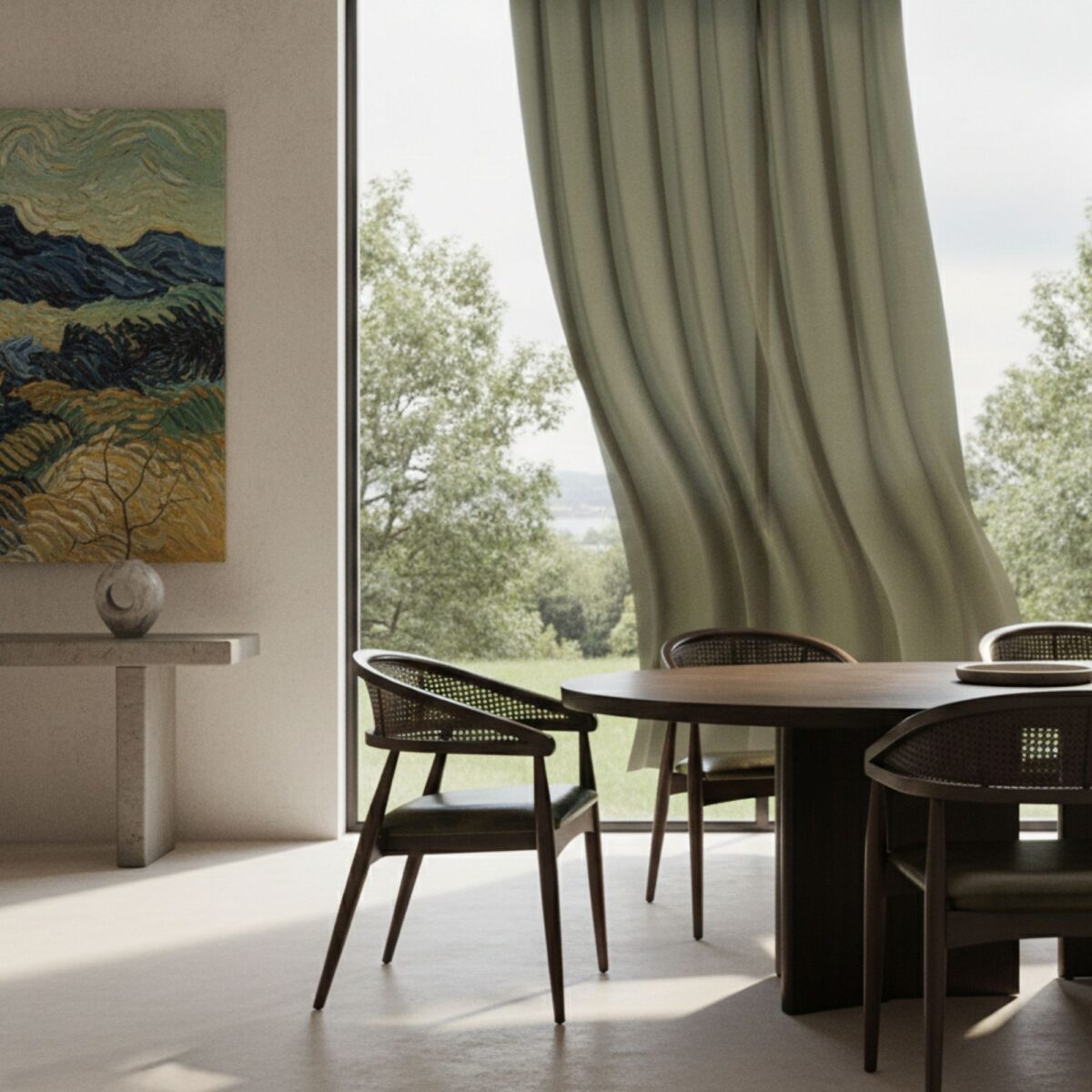 Samarkand Modern Dining Chair – chair detail view 7 | Ferozzi