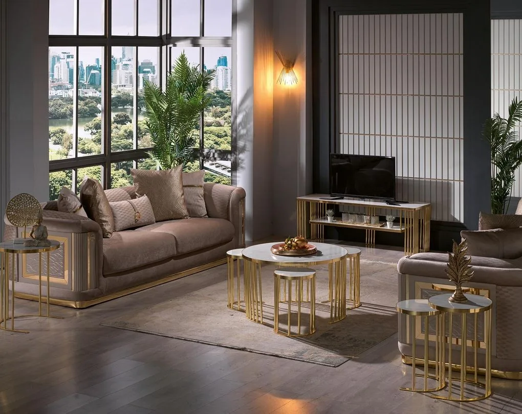 Sandy Spring Coffee Table Set – coffee table detail view 2 | Ferozzi