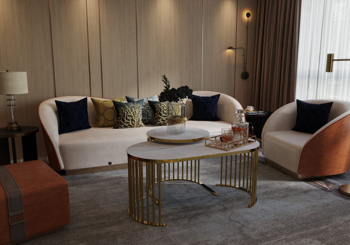 Suwanee Coffee Table Set – coffee table detail view 2 | Ferozzi